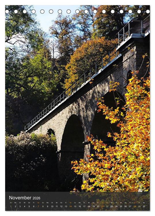 Produktbild: Eifel Traumpfad H&ouml;hlen- und Schluchtenstieg (Tischkalender 2026 DIN A5 hoch), CALVENDO Monatskalender