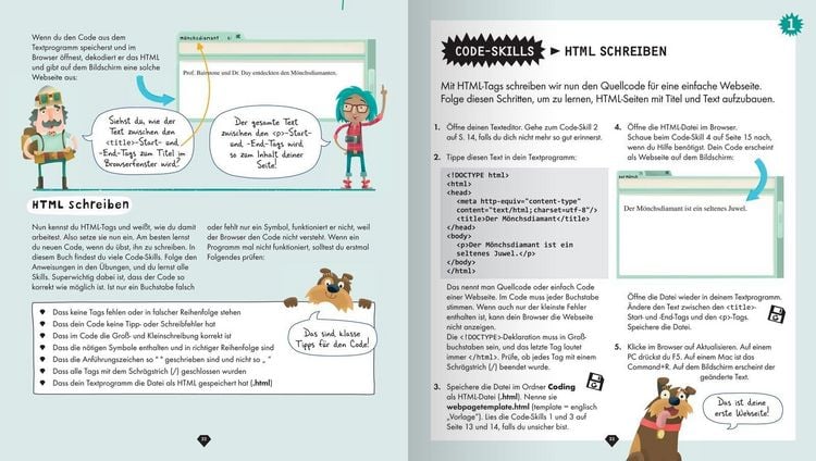 Produktbild: Programmieren f&uuml;r Kids &ndash; Lerne HTML, CSS und JavaScript