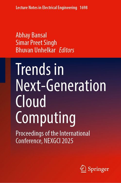 Produktbild: Trends in Next-Generation Cloud Computing