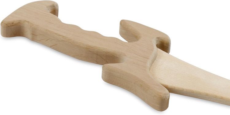 Produktbild: BestSaller 1126 - Langschwert Kumane, Birkenholz natur, 66 cm, Holz-Schwert