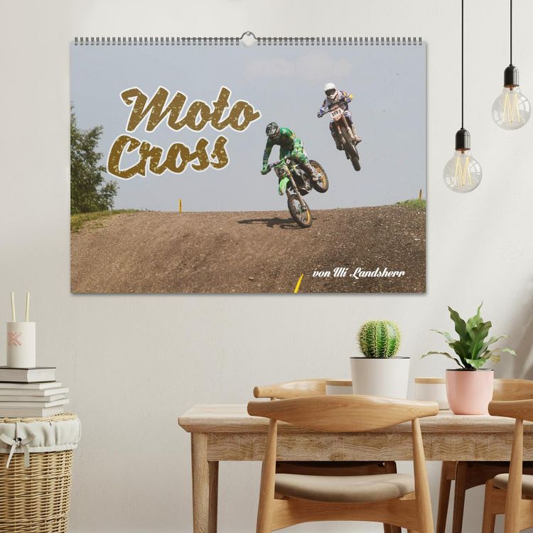 Produktbild: Moto Cross (Wandkalender 2026 DIN A2 quer), CALVENDO Monatskalender