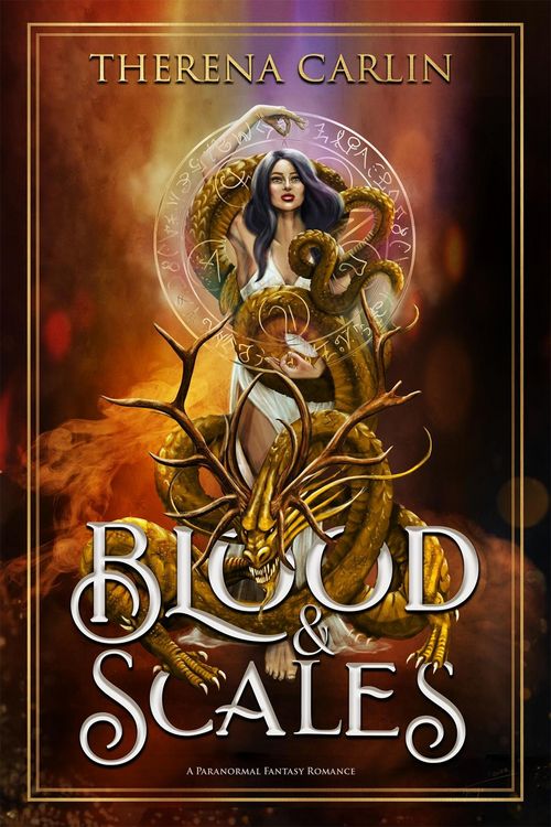 Produktbild: Blood & Scales (Love & Beasts, a Tri-Realms Paranormal Fantasy Romance, #1)