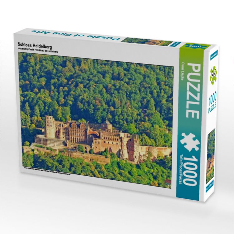 Produktbild: CALVENDO Puzzle Schloss Heidelberg 1000 Teile Puzzle quer | 1000 Teile Lege-Gr&ouml;&szlig;e 64 &times; 48 cm Foto-Puzzle f&uuml;r gl&uuml;ckliche Stunden