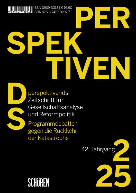 Produktbild: Programmdebatten gegen die R&uuml;ckkehr der Katastrophe