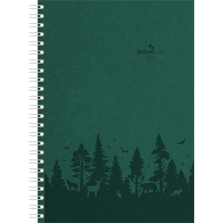 Bild vom Artikel Wochenplaner Nature Line Forest 2026 - Taschen-Kalender A5 - 1 Woche 2 Seiten - Ringbindung - 128 Seiten - Umwelt-Kalender - mit Hardcover - Alpha Edi vom Autor Alpha Edition