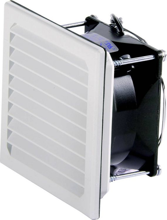 Produktbild: Elmeko LV 100 24V DC Filterl&uuml;fter 24 V/DC 2.2W (B x H x T) 105 x 105 x 59.5mm 1St.