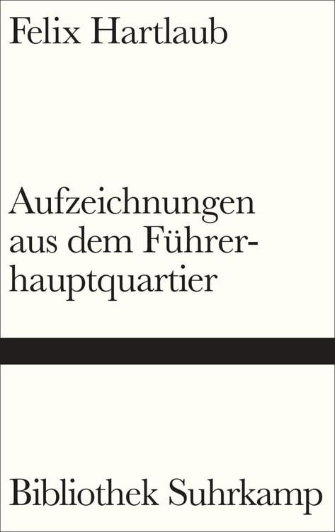 Produktbild: Aufzeichnungen aus dem Führerhauptquartier