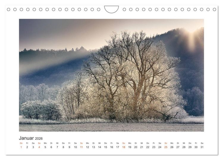 Produktbild: Erkundungen um Eichst&auml;tt (Wandkalender 2026 DIN A4 quer), CALVENDO Monatskalender