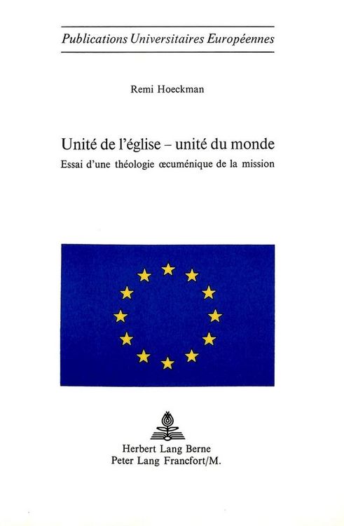 Produktbild: Unit&eacute; de l'Eglise - unit&eacute; du monde