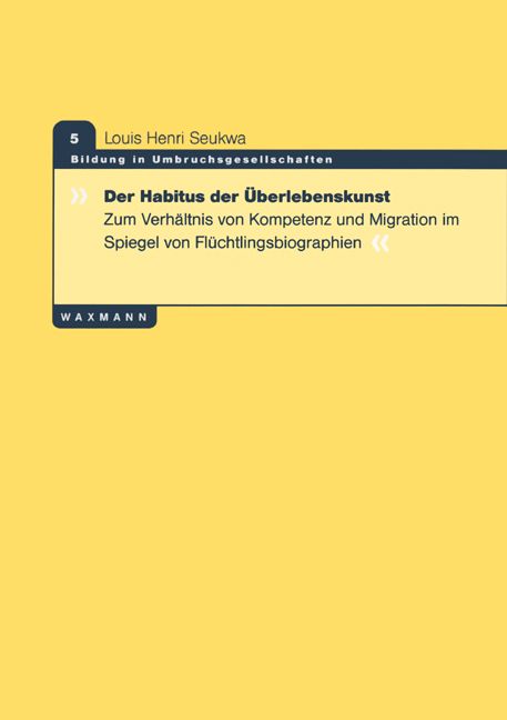 Produktbild: Der Habitus der &Uuml;berlebenskunst