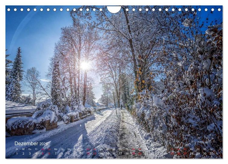 Produktbild: Impressionen vom Starnberger See (Wandkalender 2026 DIN A4 quer), CALVENDO Monatskalender