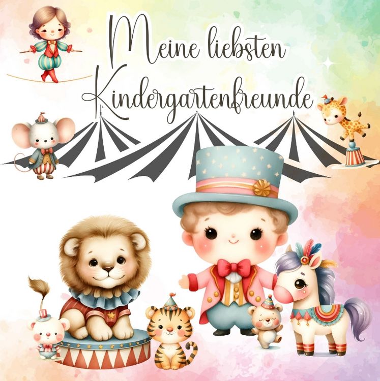 Produktbild: Meine liebsten Kindergartenfreunde - Ein Ausf&uuml;llbuch f&uuml;r Kinder