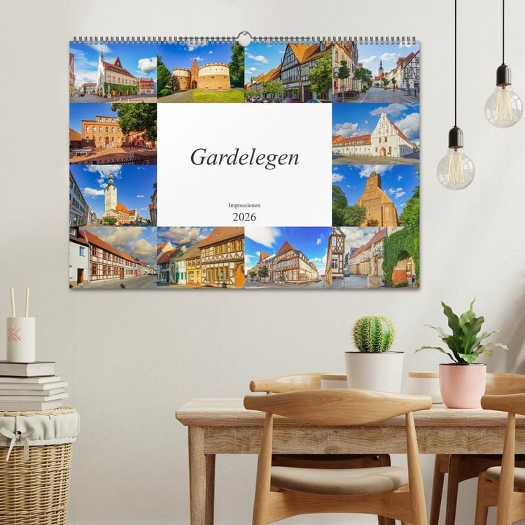 Produktbild: Gardelegen Impressionen (Wandkalender 2026 DIN A2 quer), CALVENDO Monatskalender