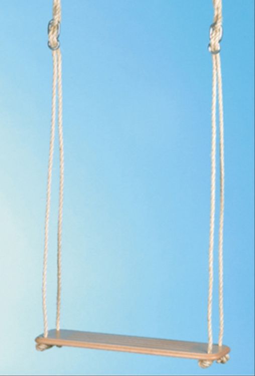 Produktbild: Brettschaukel Holz gerade ca. 48 x 15 cm