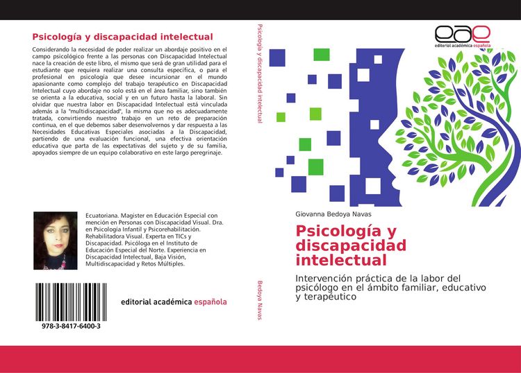 Produktbild: Psicolog&iacute;a y discapacidad intelectual