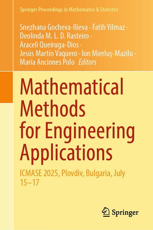 Produktbild: Mathematical Methods for Engineering Applications