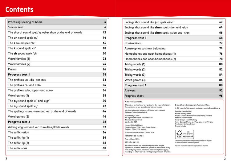 Produktbild: Year 3 Spelling Targeted Practice Workbook
