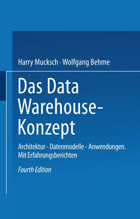 Produktbild: Das Data Warehouse-Konzept