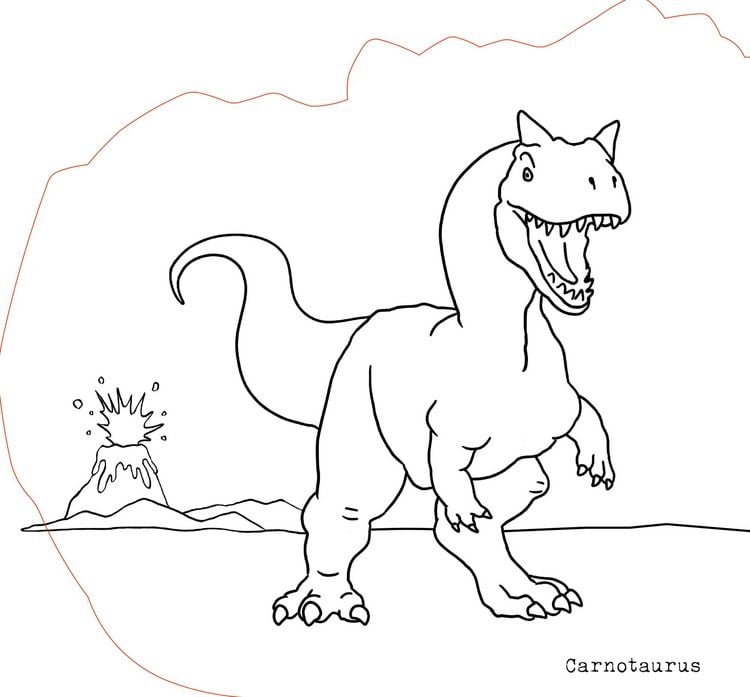 Produktbild: Dino-Malbuch - T-Rex World