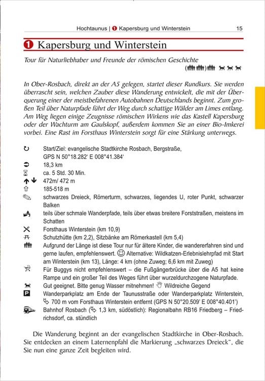 Produktbild: Taunus und Rheingau 25 Touren zwischen romantischen Burgen und Römerkastellen