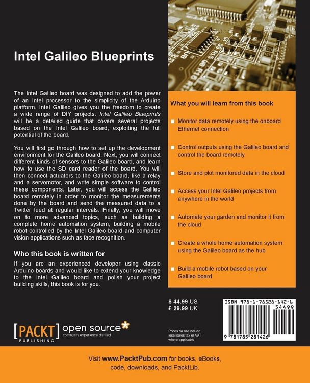Produktbild: Intel Galileo Blueprints