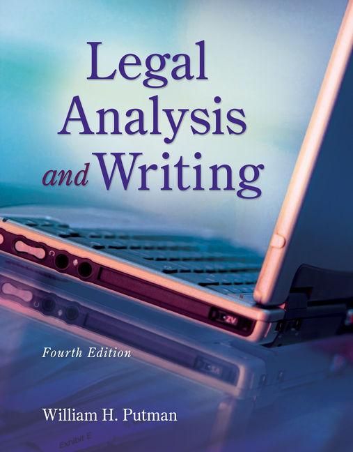 Produktbild: Legal Analysis and Writing