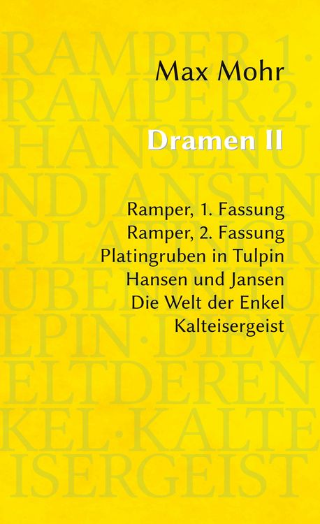 Produktbild: Dramen II