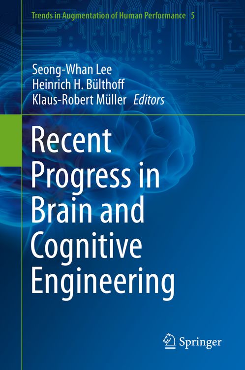 Produktbild: Recent Progress in Brain and Cognitive Engineering