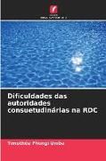 Produktbild: Dificuldades das autoridades consuetudin&aacute;rias na RDC