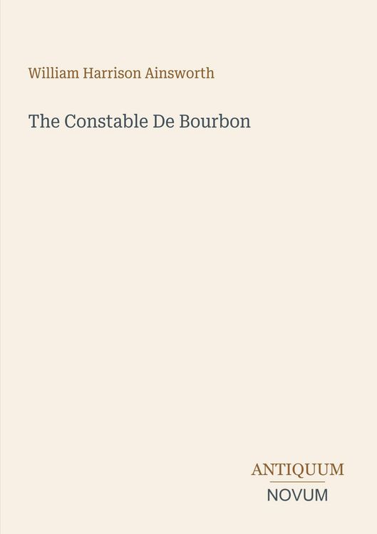 Produktbild: The Constable De Bourbon