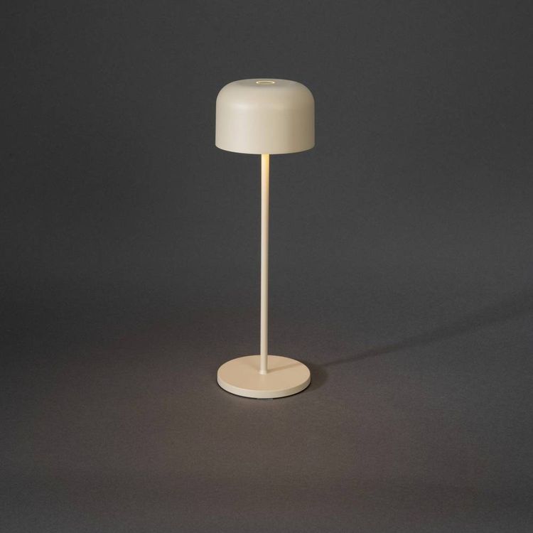 Konstsmide 7834-330 Lille LED-Akku-Tischlampe 3.5W Warmweiß Sand