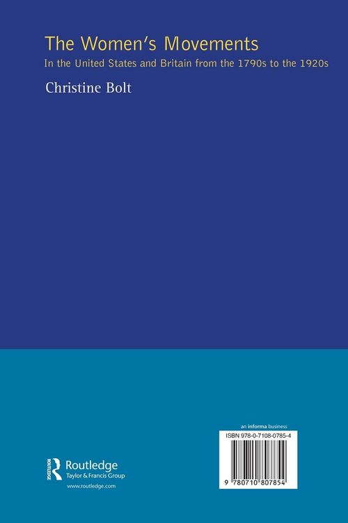 Produktbild: The Women's Movements in the United States and Britain from the 1790s to the 1920s