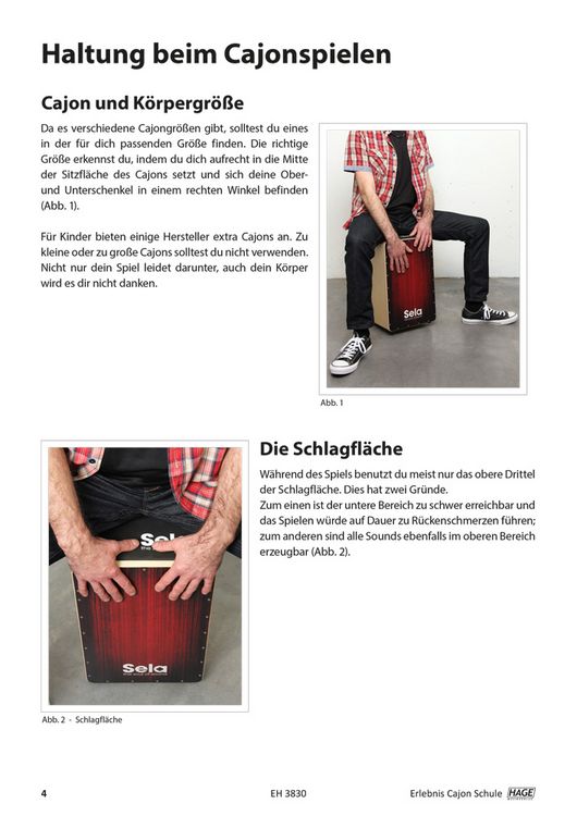 Produktbild: Erlebnis Cajon Schule (mit MP3-CD)