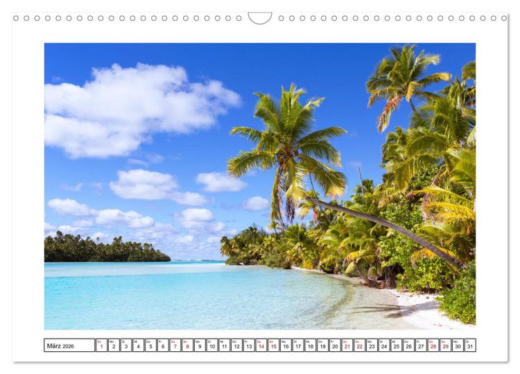 Produktbild: Traumstr&auml;nde - Naturparadiese aus aller Welt (Wandkalender 2026 DIN A3 quer), CALVENDO Monatskalender