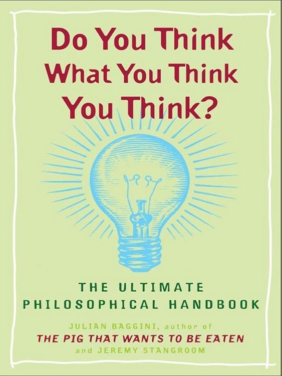 Produktbild: Do You Think What You Think You Think?