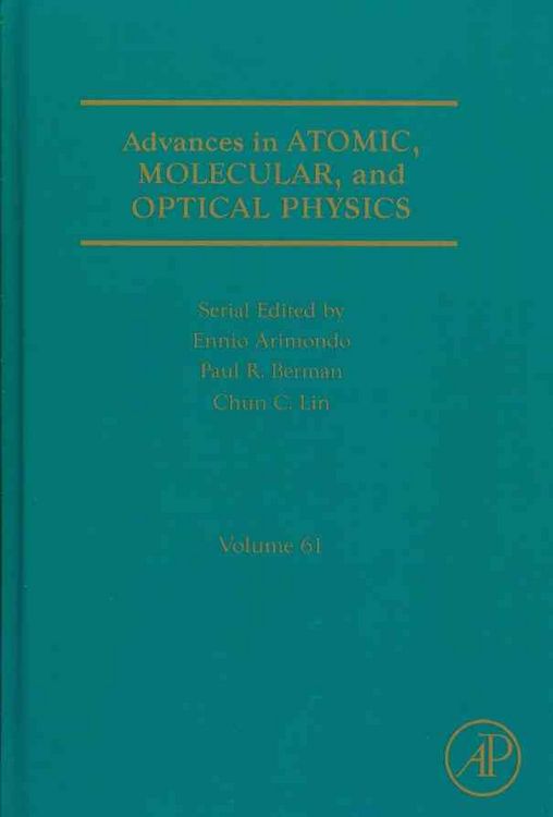 Produktbild: Advances in Atomic Molecular &