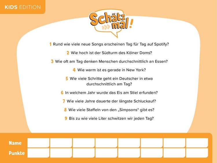 Produktbild: Sch&auml;tz mal! Kids Edition