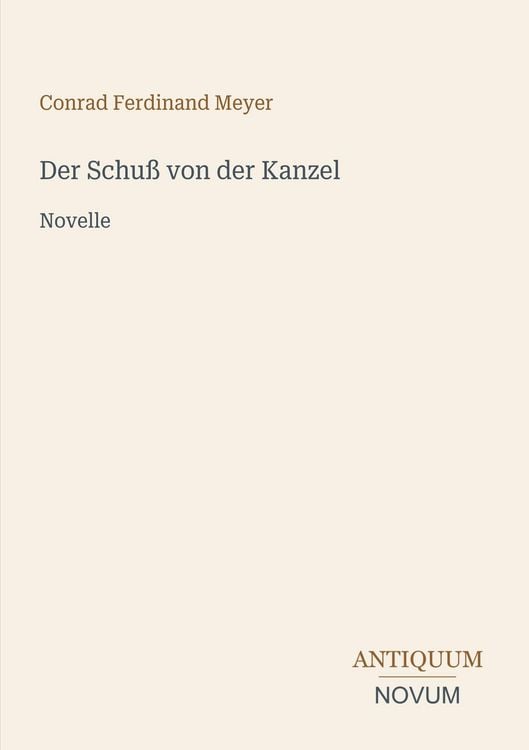 Produktbild: Der Schu&szlig; von der Kanzel