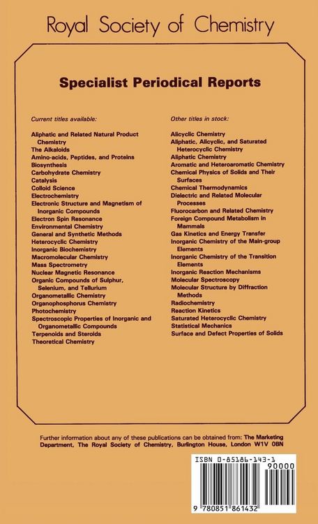Produktbild: Spectroscopic Properties of Inorganic and Organometallic Compounds