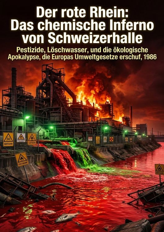 Produktbild: Der rote Rhein: Das chemische Inferno von Schweizerhalle