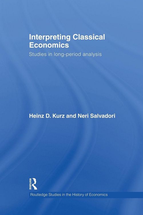 Produktbild: Interpreting Classical Economics