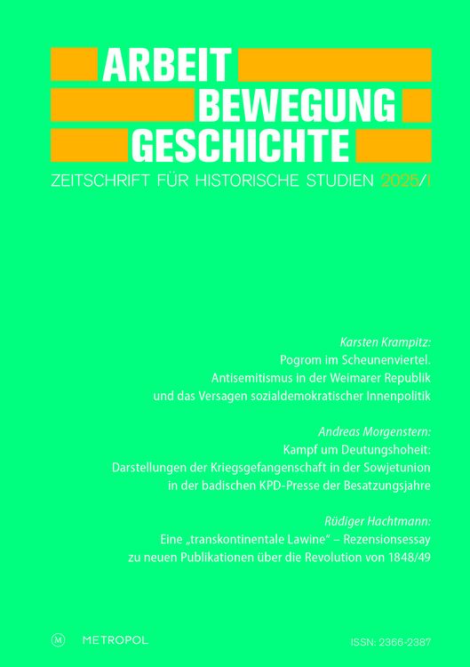 Produktbild: Arbeit &ndash; Bewegung &ndash; Geschichte