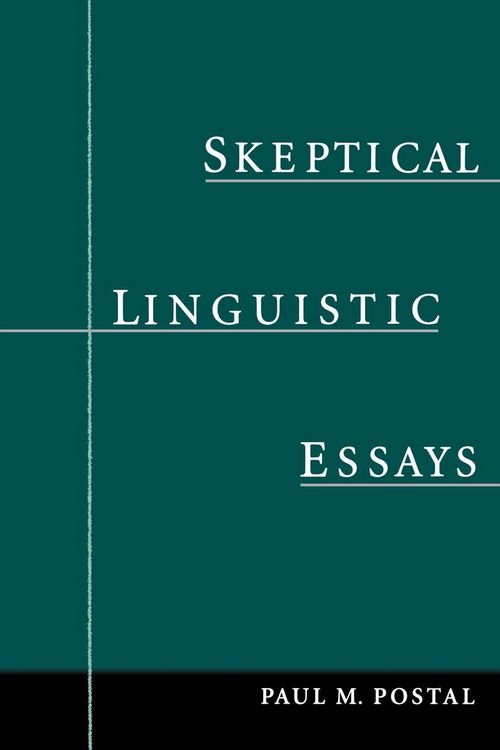 Produktbild: Skeptical Linguistic Essays