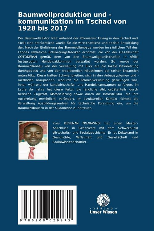 Produktbild: Baumwollproduktion und -kommunikation im Tschad von 1928 bis 2017