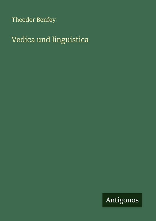 Produktbild: Vedica und linguistica