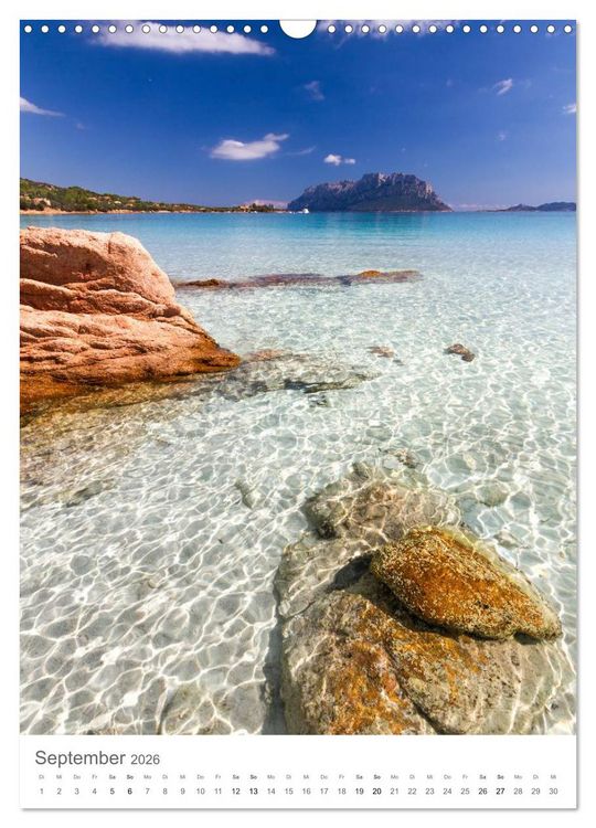 Produktbild: Sardinien (Wandkalender 2026 DIN A3 hoch), CALVENDO Monatskalender