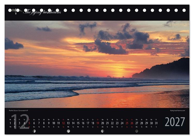 Produktbild: Costa Rica Blickwinkel 2027 (Tischkalender 2027 DIN A5 quer), CALVENDO Monatskalender