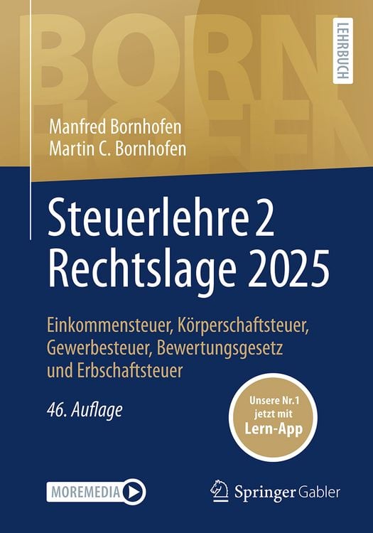 Produktbild: Steuerlehre 2 Rechtslage 2025