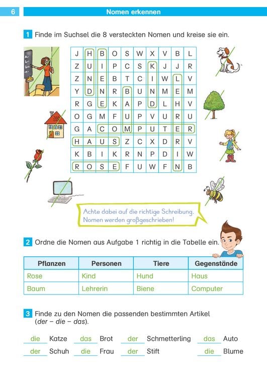 Produktbild: Die Deutsch-Helden Grammatik 3. Klasse