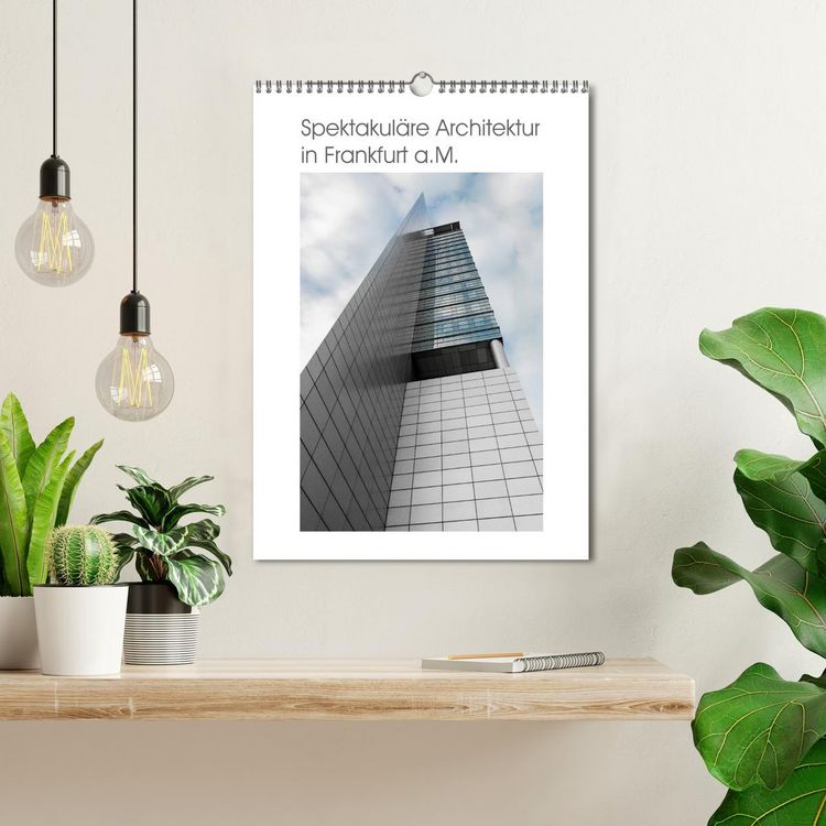 Produktbild: Spektakul&auml;re Architektur in Frankfurt a.M. (Wandkalender 2026 DIN A3 hoch), CALVENDO Monatskalender